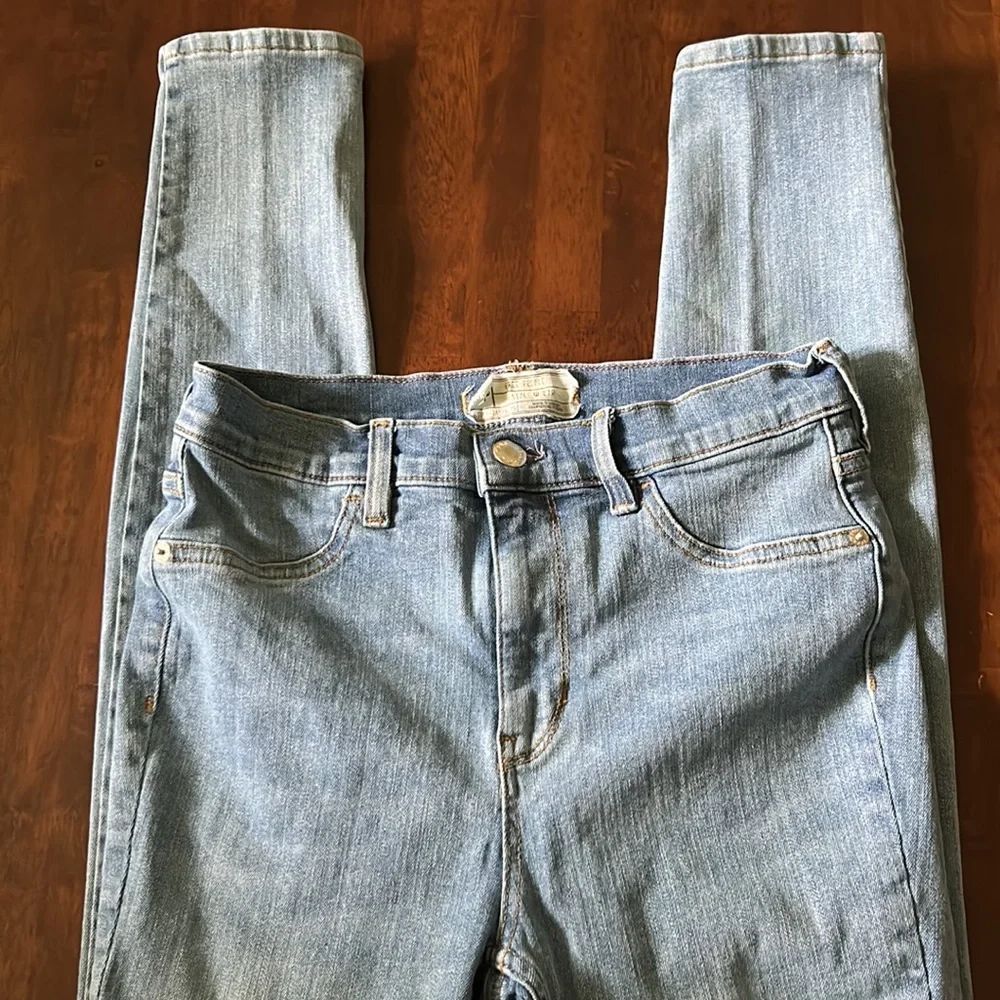 Free People High Rise Jegging Size W 27 R! - Picture 2 of 9